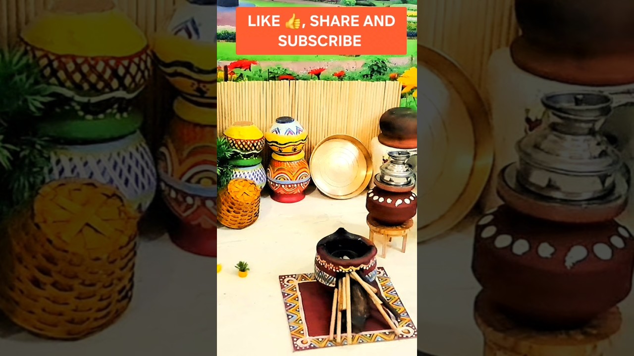 miniature house decoration 