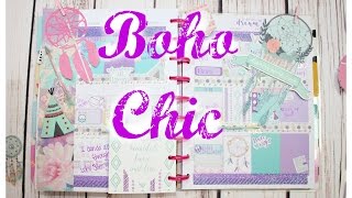 Plan With Me Boho Chic Planner Addict Box