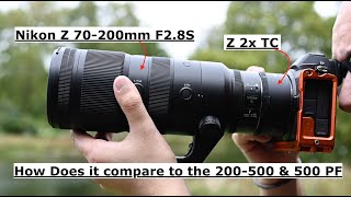 Nikon Z mount Tele Converters VS Nikon 200-500mm & Nikon 500mm.