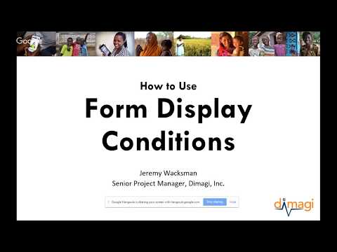 CommCare - Form Display Conditions Explained