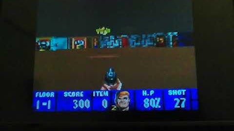 Wolfenstein 3D on Raspberry Pi 3 B