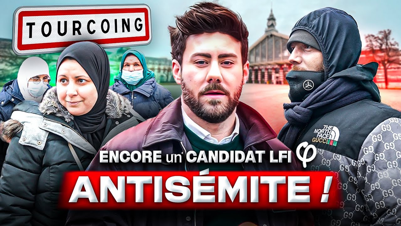 Antisémitisme : notre enquête choc sur LFI à Tourcoing !