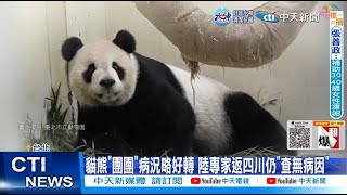 【每日必看】貓熊團團病況略好轉 陸專家返四川仍查無病因｜通勤族哭慘!雪隧客運拋錨塞爆 乘客排隊等接駁 20221107 @中天新聞CtiNews