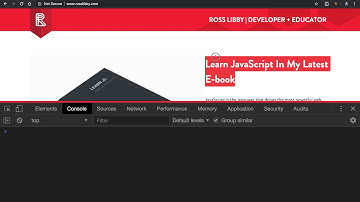 Chrome Console for JavaScript - Learn To Code In Your Browser