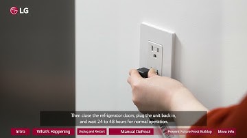[LG Refrigerators] Resolving An FF Error Code On A Refrigerator