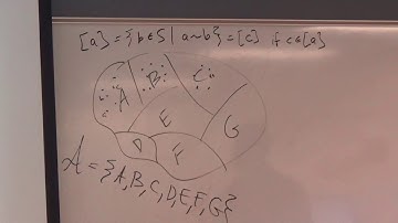 Abstract Algebra, Lec 2B: Equivalence Relations, Partitions, Induction, Foundational Number Theory