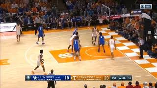 Tennessee Basketball: Admiral Schofield monster jam vs No. 4 Kentucky