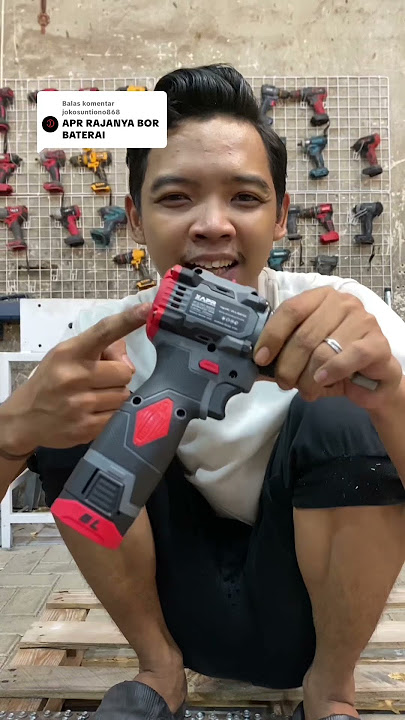 mantap bor batrai apr ap12 pro kecil kecil cabe rawit seluruh tukang sudah pakai apr