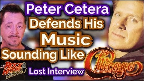 Peter Cetera Defends His Solo Music Sounding Like Chicago - Lost Interview