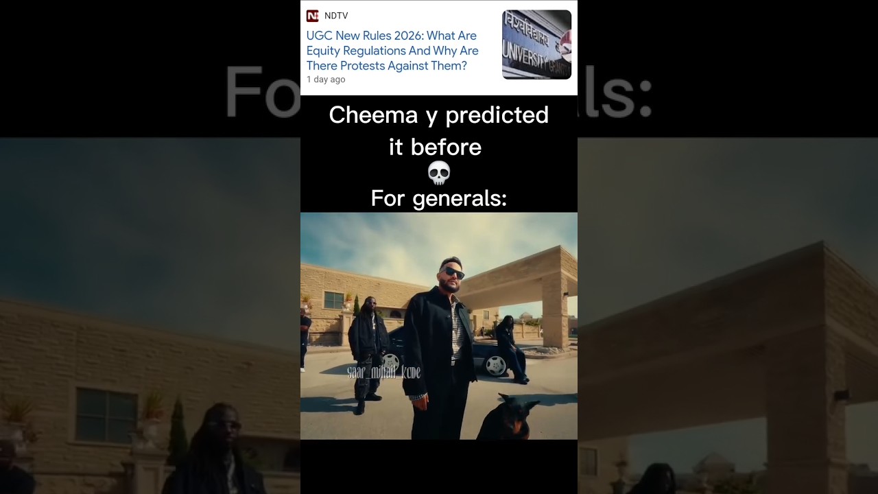 cheema y prediction it before for generals: 👽💯 