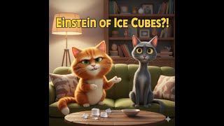 Sarcastic Cats The Einstein Of Ice Cubes?
