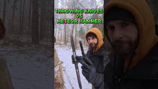 Throwing Knives VS Meteor Hammer @SellswordArts