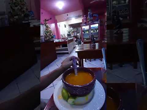 Um caldinho de sururu da cozinheira Telma de Ubaíra BA