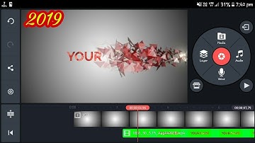 How To Make A New AMAZING INTRO Using Kinemaster To Android | Kinemaster Compilation Intro