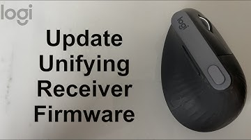 Logitech MX Vertical Update Unifying Receiver Firmware - DIY EASY