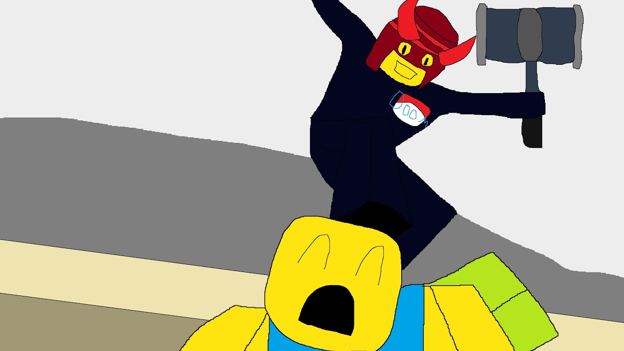 A Noob facing Mr Doom Bringer