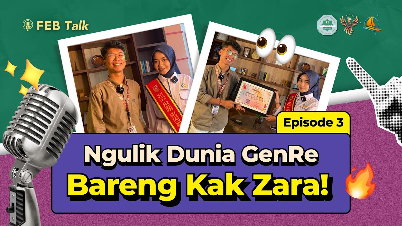 FEB Talk #3: Ngulik Dunia Genre Bareng Kak Zara!