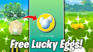 Get Free Lucky Eggs In Pokemon Go Now Shiny Boosted Spawns New Exclusive Event