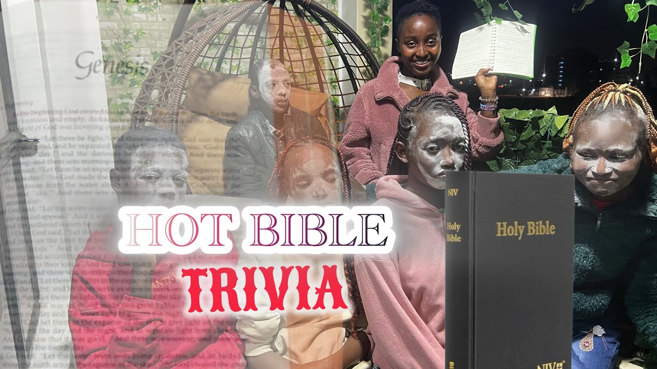 BIBLE QUESTION THAT WILL CHALLENGE YOU(hard) with my siblings♥️🫶🏽