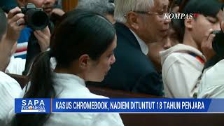 Nadiem Makarim Dituntut 18 Tahun Bui Kasus Chromebook, Ekspresi Istri di Ruang Sidang Jadi Sorotan