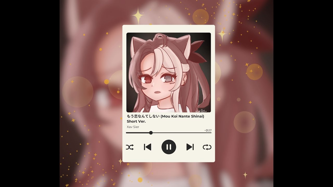 COVER】Mou Koi Nante Shinai (もう恋なんてしない Short Ver.) by Xav