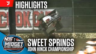 𝑯𝑰𝑮𝑯𝑳𝑰𝑮𝑯𝑻𝑺: USAC NOS Energy Drink National Midgets | Sweet Springs Motorsports Comp. | May 19, 2024