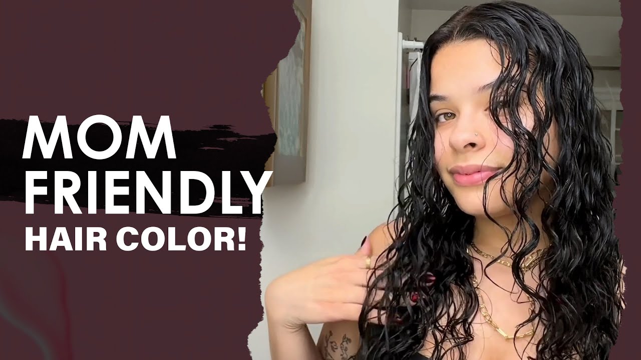 The Easiest Ammonia Free Hair Color for Busy Moms | Herbishh Dark Coffee