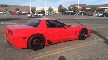 Cammed Z06 Idle and takeoff