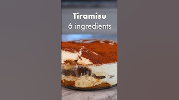 6-ingredients Tiramisu Recipe Anyone Can Make