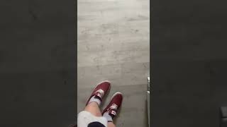 Male Cig Crush Under Vans