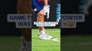 THIIIIS CLOSE to a one-point goal 😳🤏 #lacrosse #lax #pll #lacrossehighlights #close #referee
