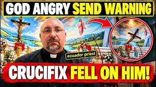 Catholic Priest Dies After Massive Crucifix Falls During Church Livestream in Ecuador
