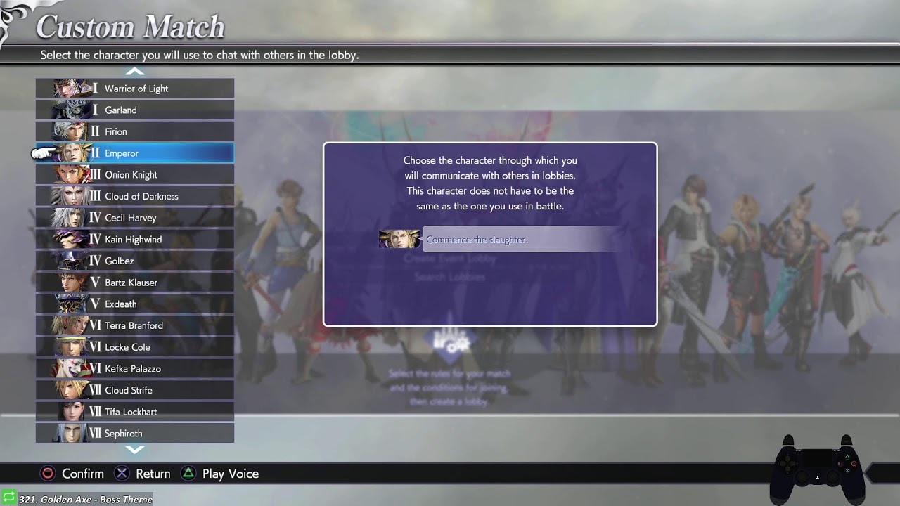 Subreddit Dissidia NT [PC] Lobby