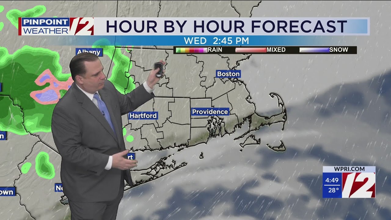 WPRI 12 Weather Forecast for 1/13/26: Dry skies today; showers arrive late tonight
