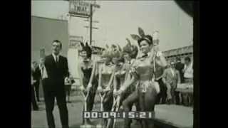 Playboy bunnies ceremony Sunset blvd. 1966 (Vintage Los Angeles