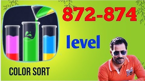 Color sort level 872/874