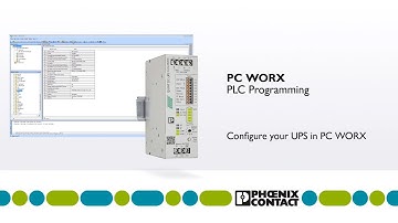 Configure your QUINT UPS in PC WORX