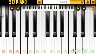 3d piano/Alan Walker-Faded screenshot 4