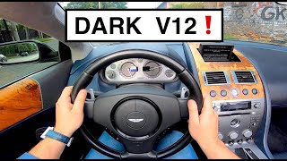 2006 Aston Martin DB9 Volante 6.0 V12 455 HP - POV Test Drive, sound, and powersilde
