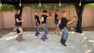 Night Shift line dance choreographed by Lynn Card