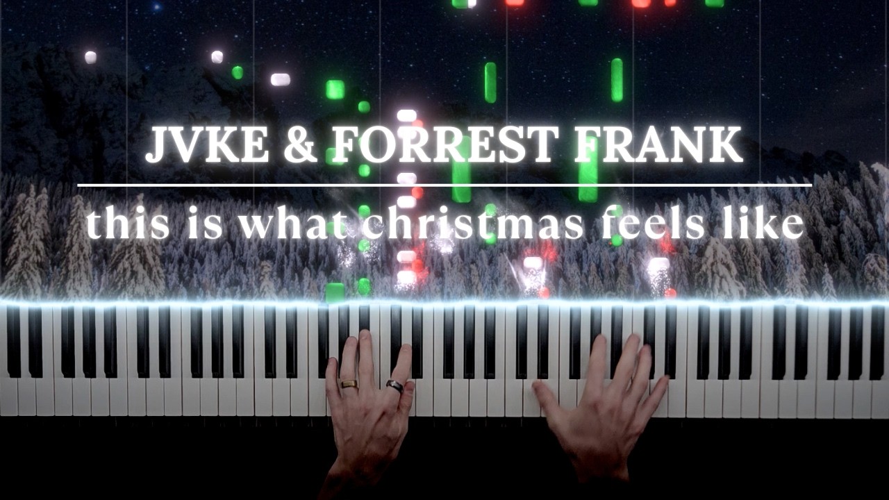 this is what christmas feels like - JVKE & Forrest Frank (Piano Cover)