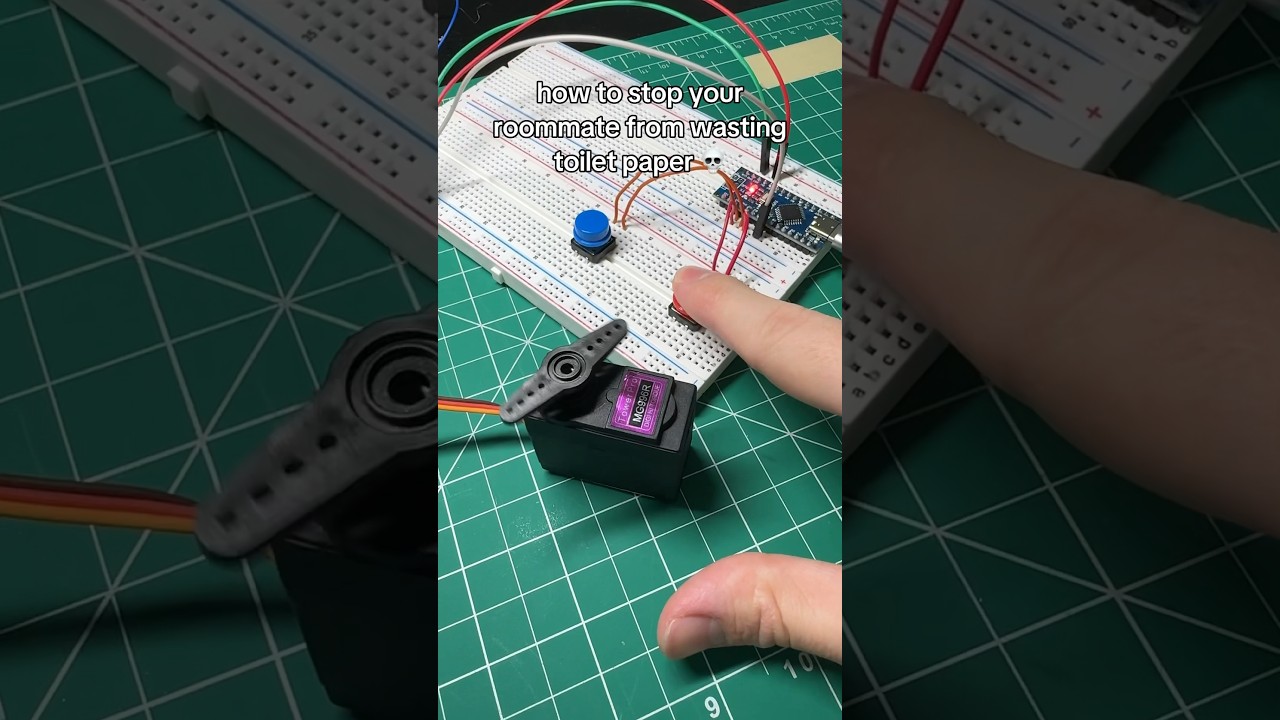 Ваш сосед по комнате обязательно научится 💀 #электроника #arduino #инженерия