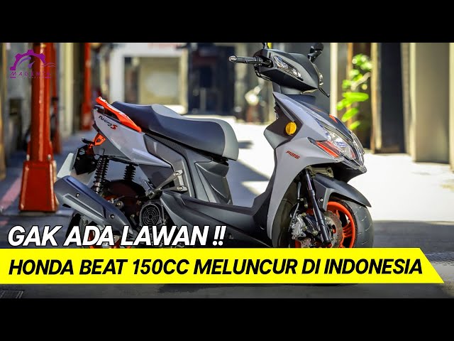 GAK ADA LAWAN !! HONDA BEAT 150CC MELUNCUR DI INDONESIA class=