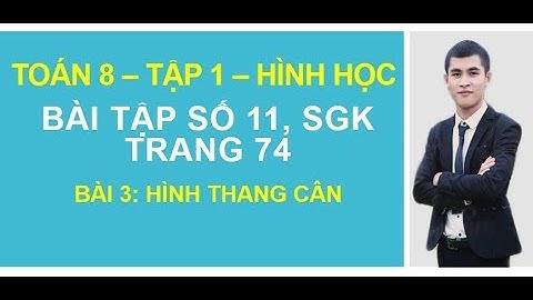 Giải bài tập 1 sgk trang 74 toán hình 11 năm 2024