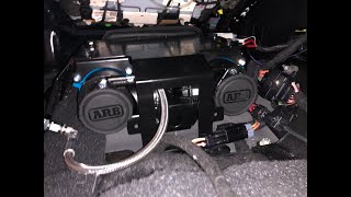 ARB Twin Compressor Underseat Mount on JL Wrangler Rubicon