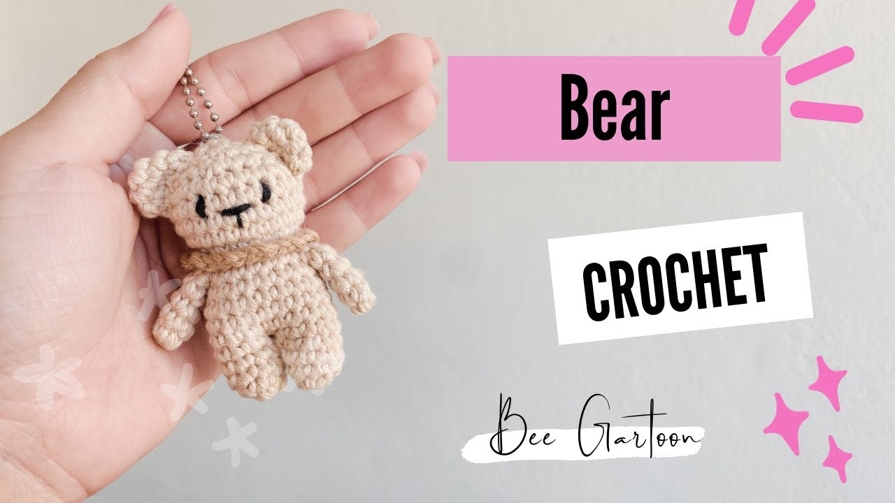 Вязание мишки крючком: Как связать плюшевого мишку (с английскими субтитрами) - Простой способ св...