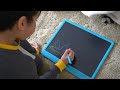 Lcd writing tablet for kids 15 inch doodle board review  wicue