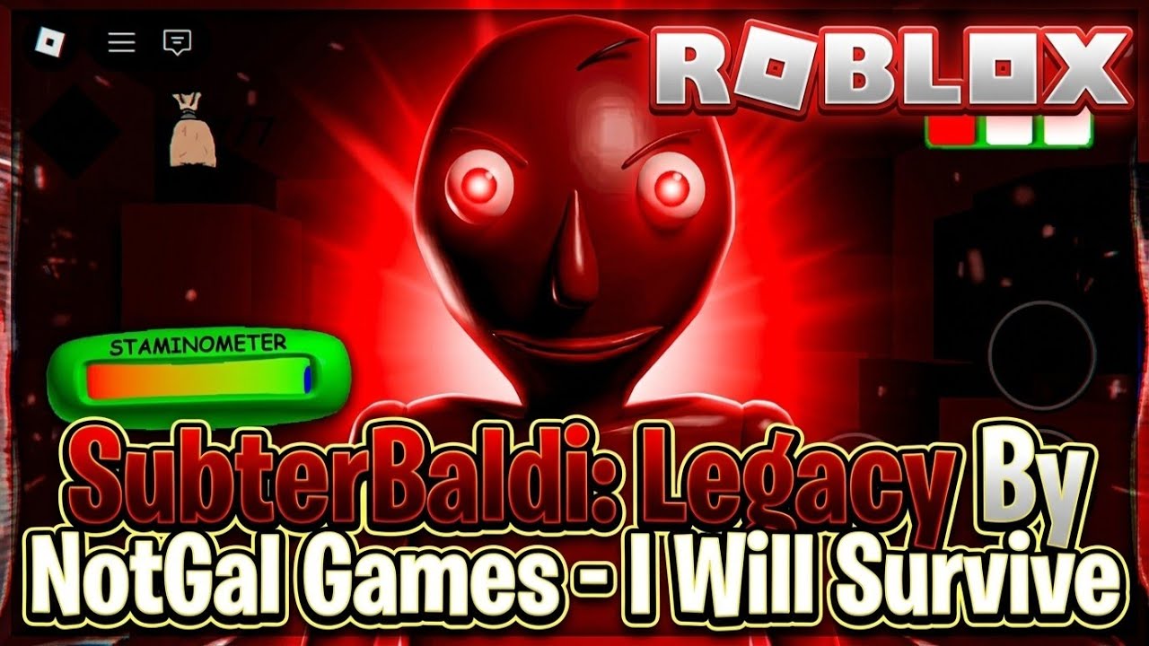 Vaizdo miniatiūra „SubterBaldi: Legacy“ iš „NotGal Games“ – Aš išgyvensiu | „Roblox“ | Žaidimo eiga, be komentarų, ...