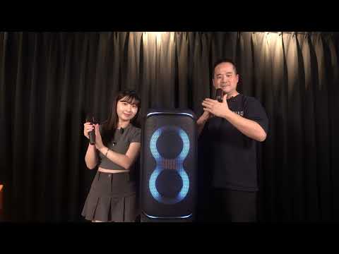 #百人街頭表演輕鬆應付~ 攜帶型音響 JBL  Partybox320 (充電&防潑水&震撼240W&藍芽APP控制&Echo效果) Unboxing