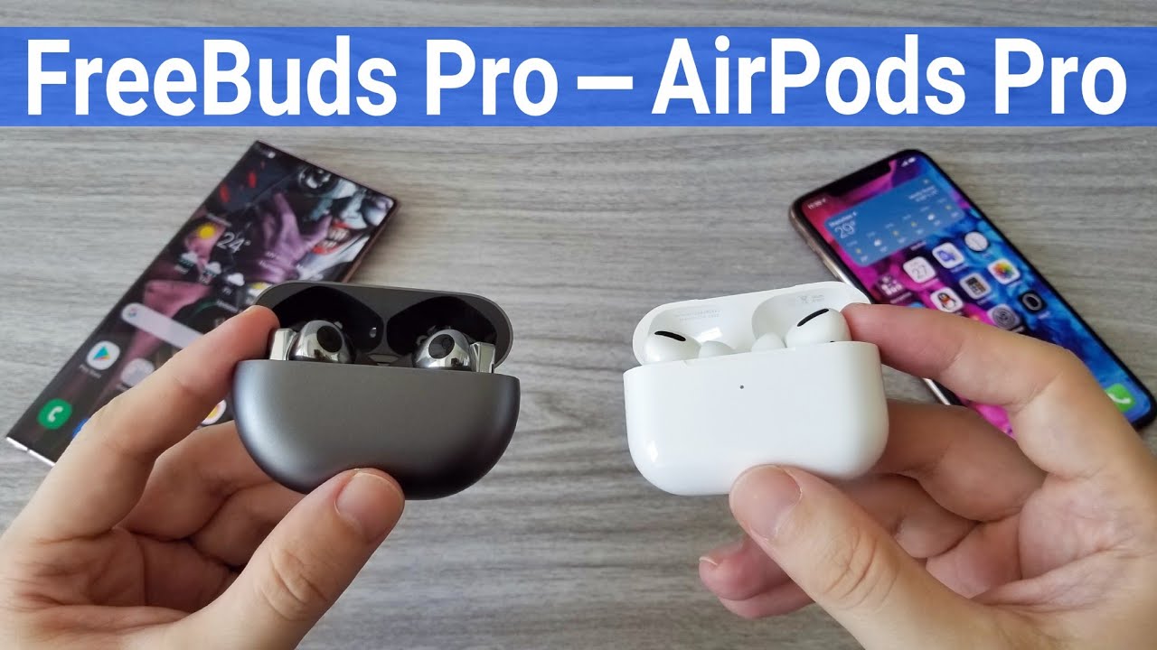 Better Apple AirPods Pro Review Of The Huawei FreeBuds Pro - YouTube